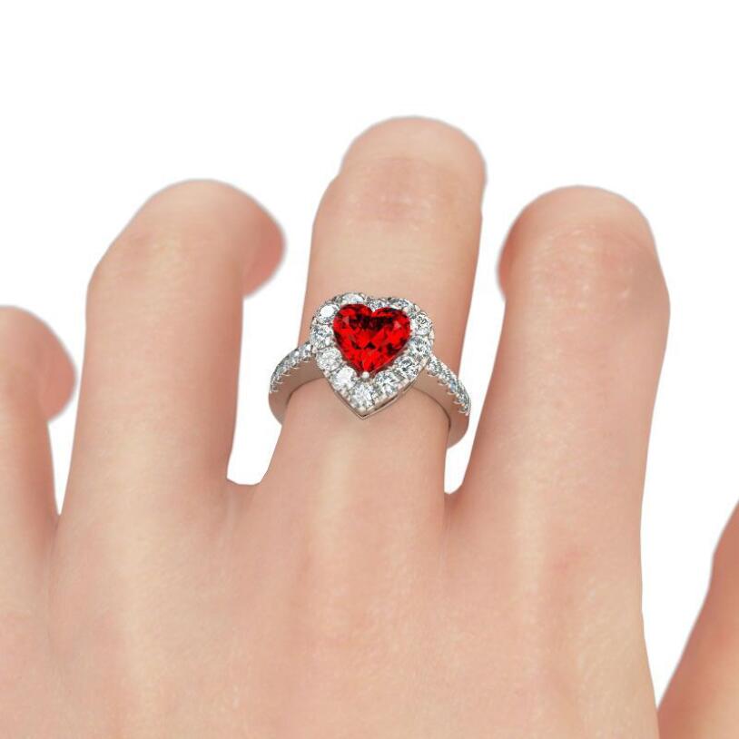 Ardent Heart Princess Ring