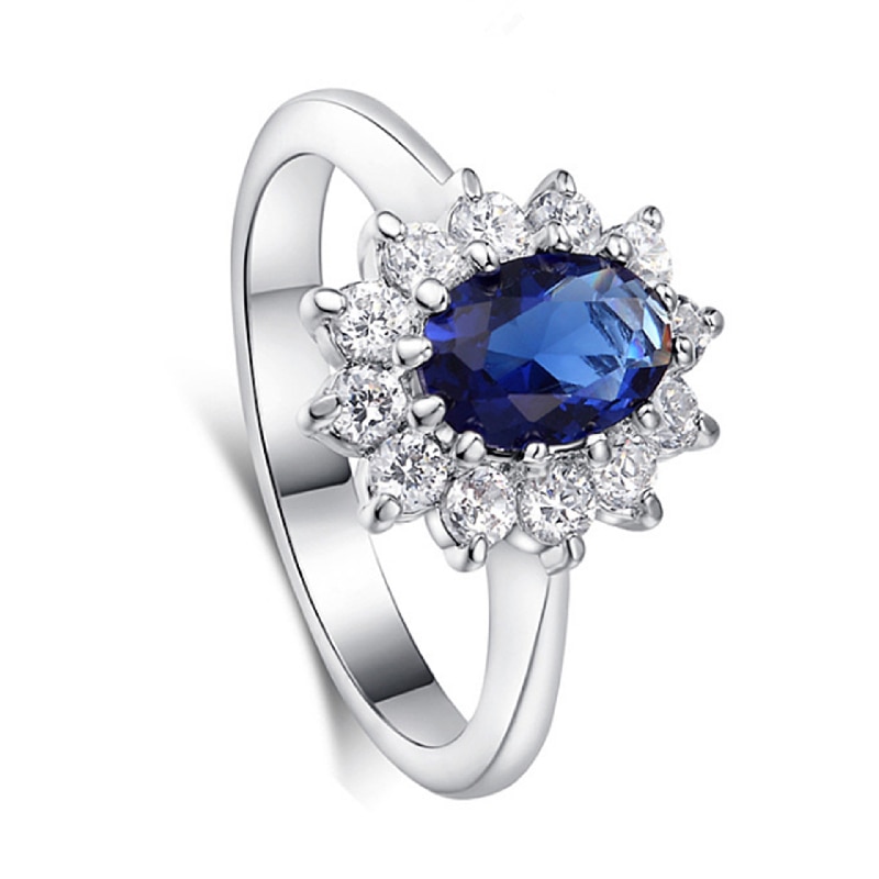 Ring Prinzessin Blau Lapis Lazuli