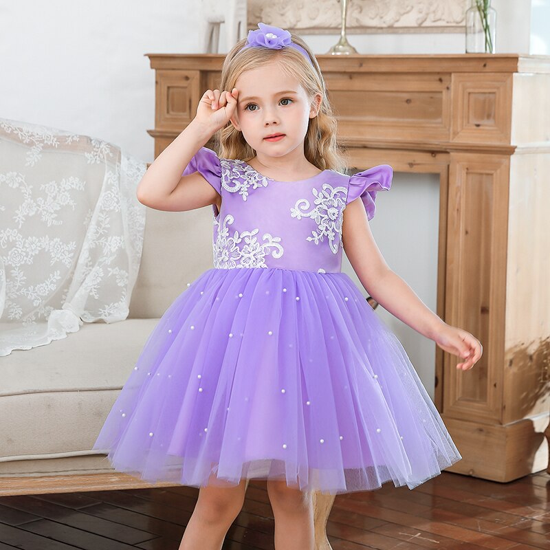 Kleid Prinzessin Violett Baby