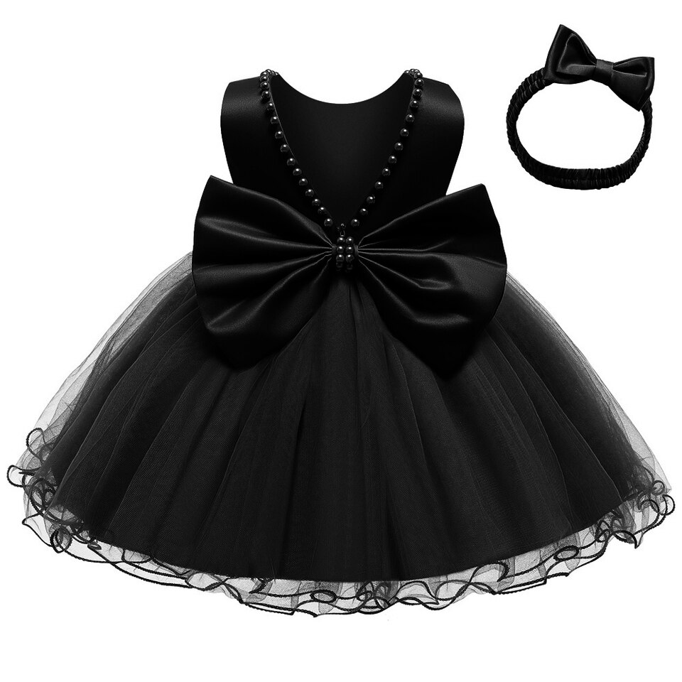 Babykleid für Haloween Schwarz