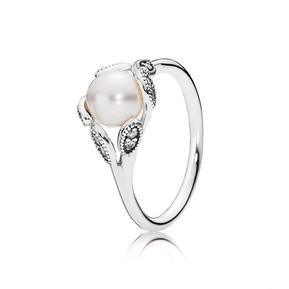 Ring Prinzessin Weiße Perle