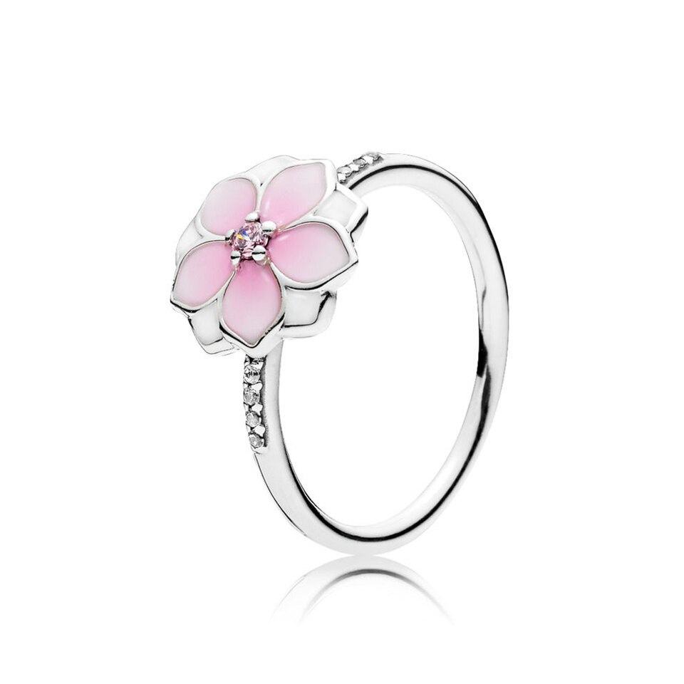 Ring Blume Rose Pale