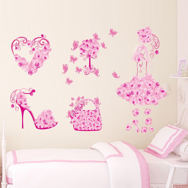 Sticker Deko Zimmer Prinzessin