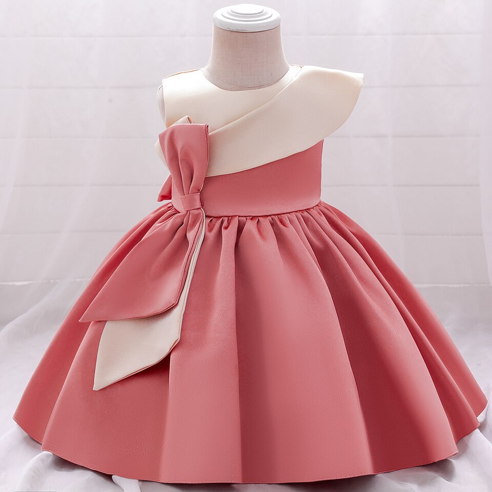 Babykleid Rosa Einarmig