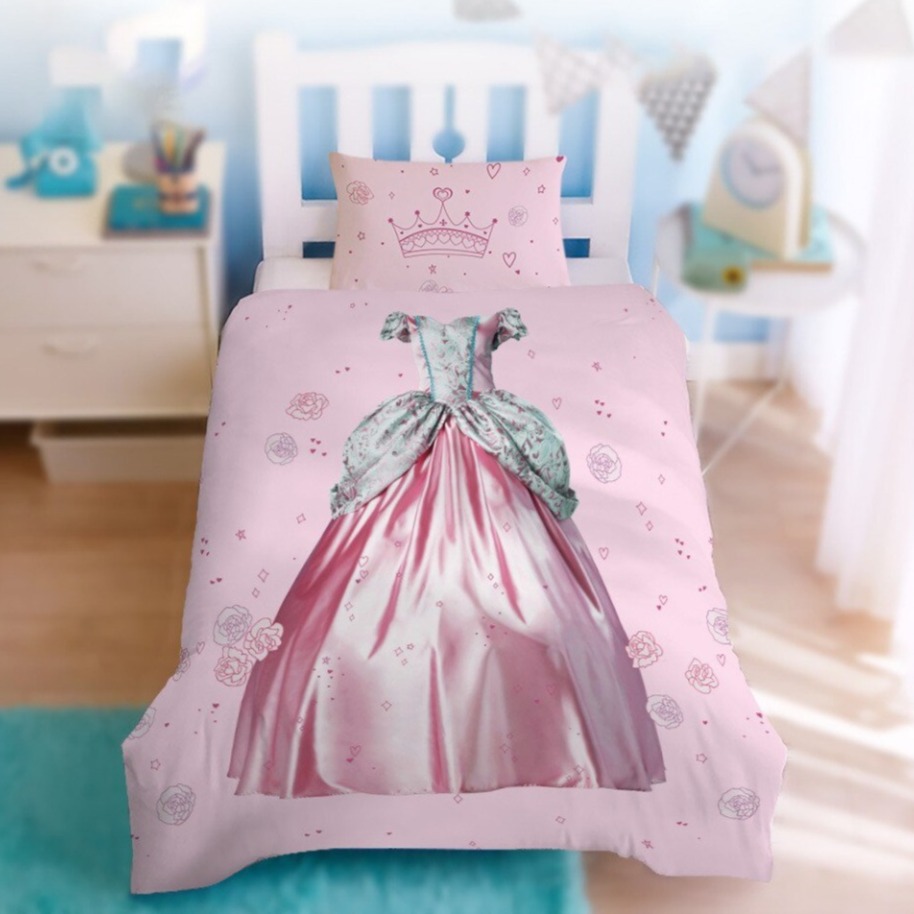 Bettdeckenbezug Kleid Prinzessin