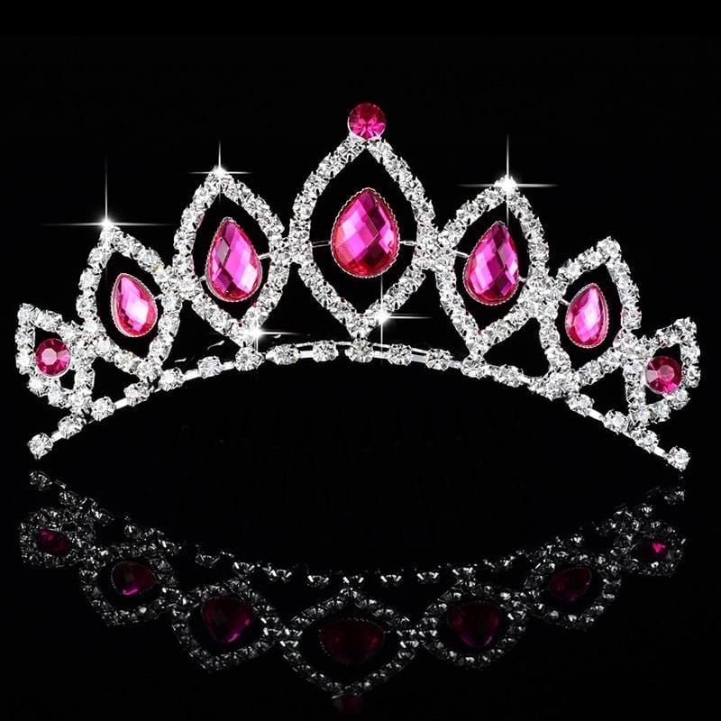 Prinzessinnen-Tiara mit Strass