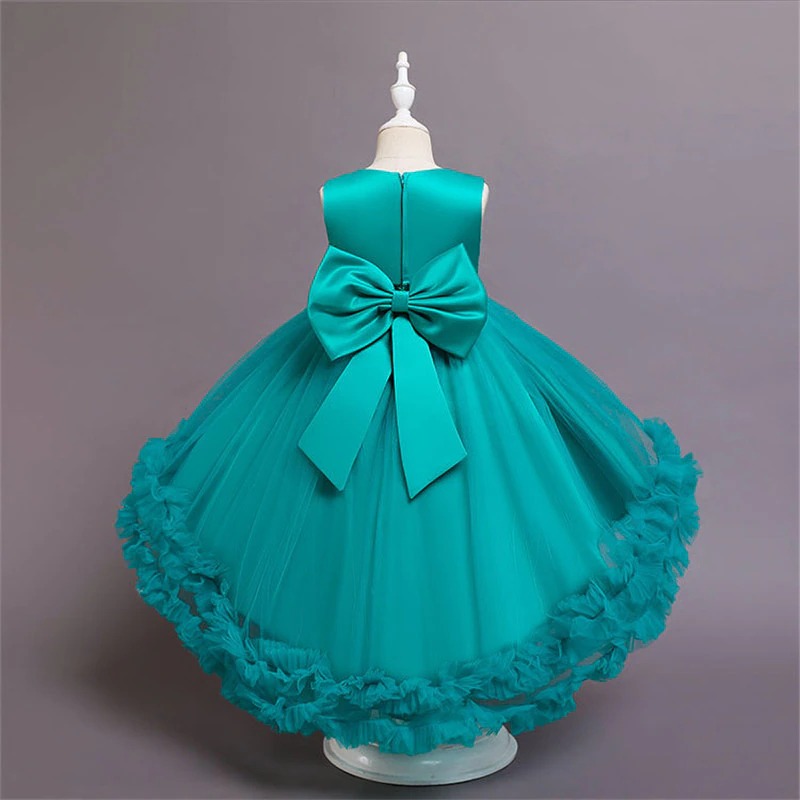 Kleid Prinzessin Grün Froufrou