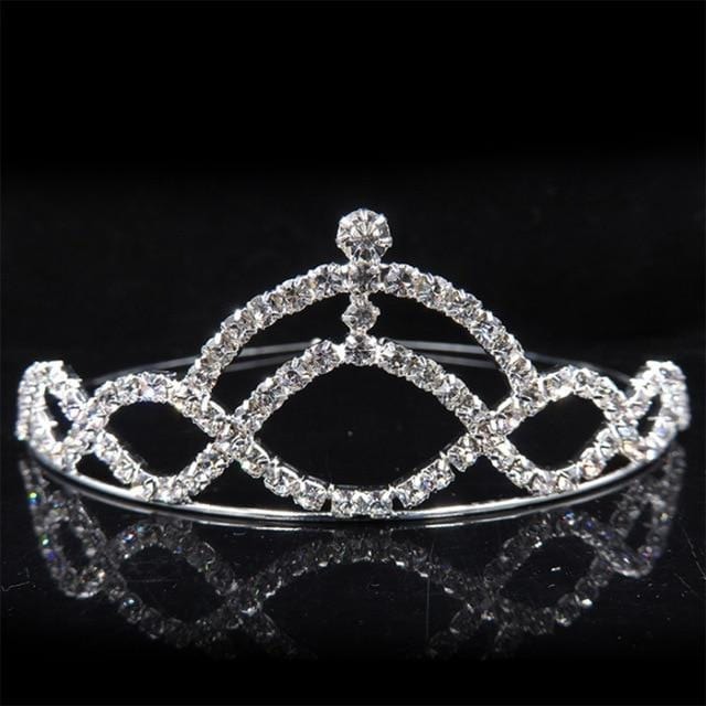 Prinzessin-Diadem gewellt