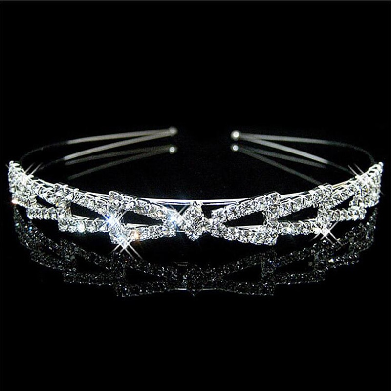 Strass Hochzeit Diadem