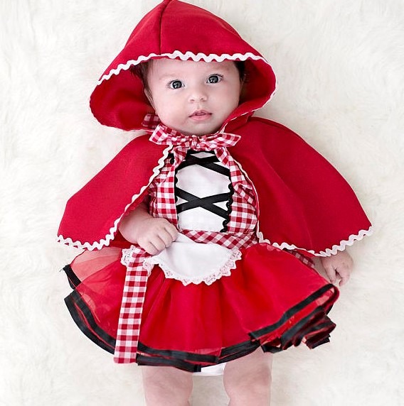 Rotkäppchen Baby-Kleid