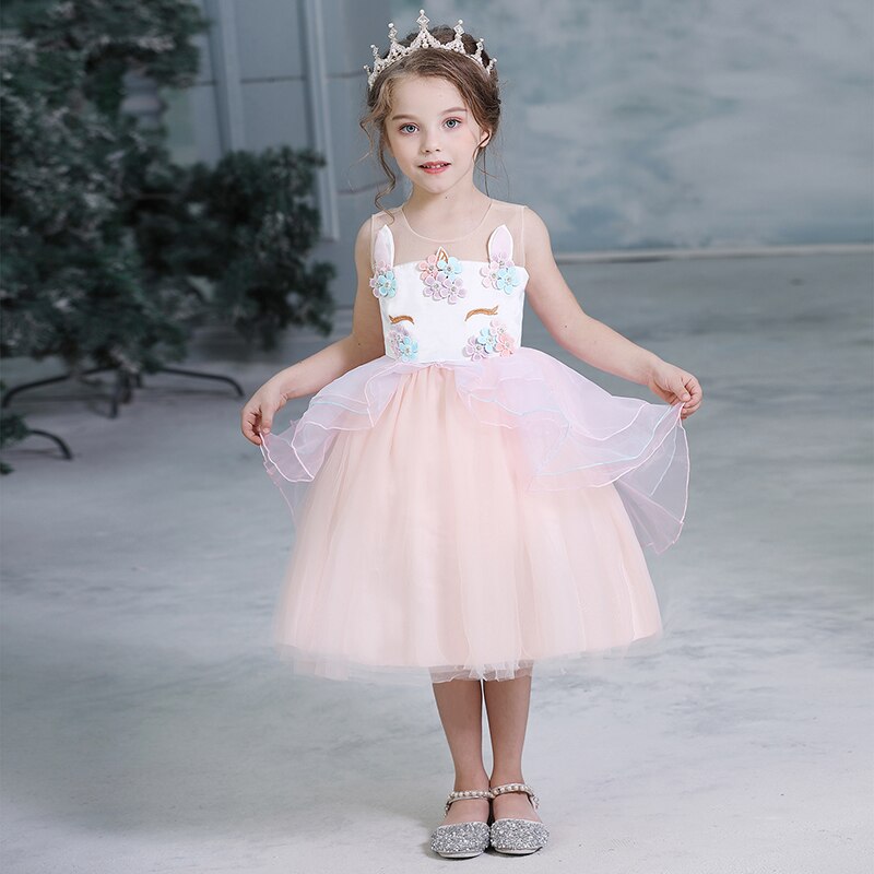 Kurzes Kleid Prinzessin Einhorn