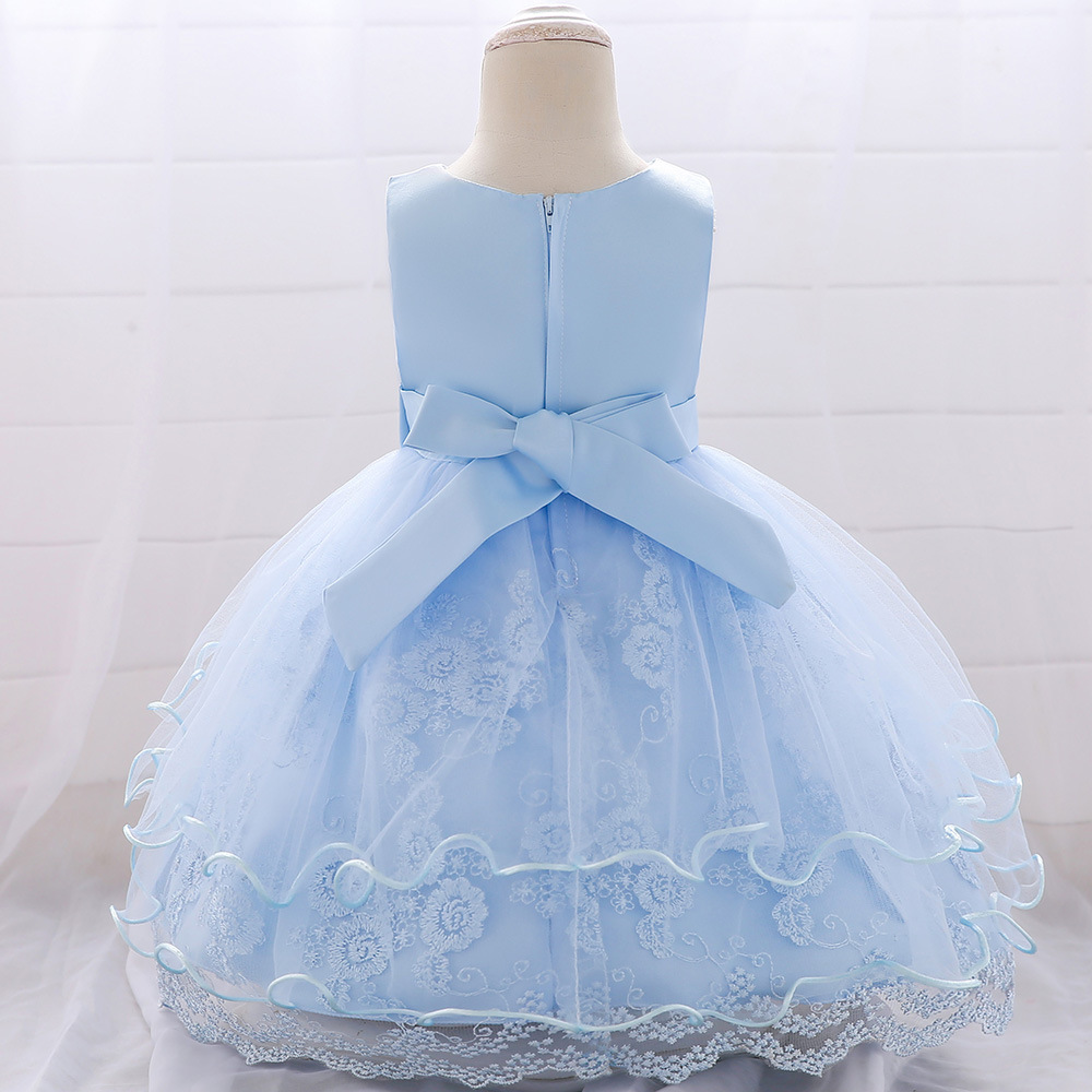 Prinzessinenkleid Baby Blau