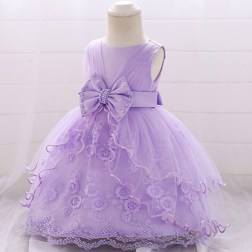 Prinzessinenkleid für Baby Violett