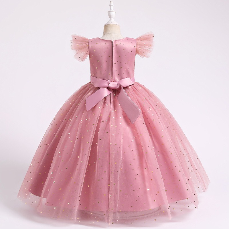 Prinzessinenkleid Rosa Sternchen