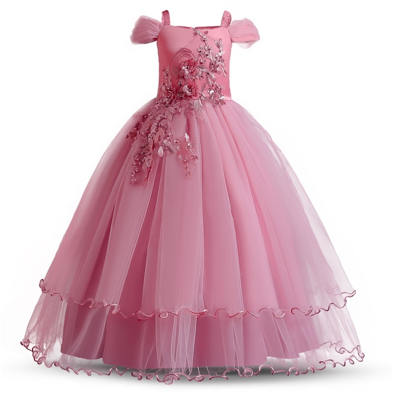 Kleid „Florale Rose“ Prinzessin