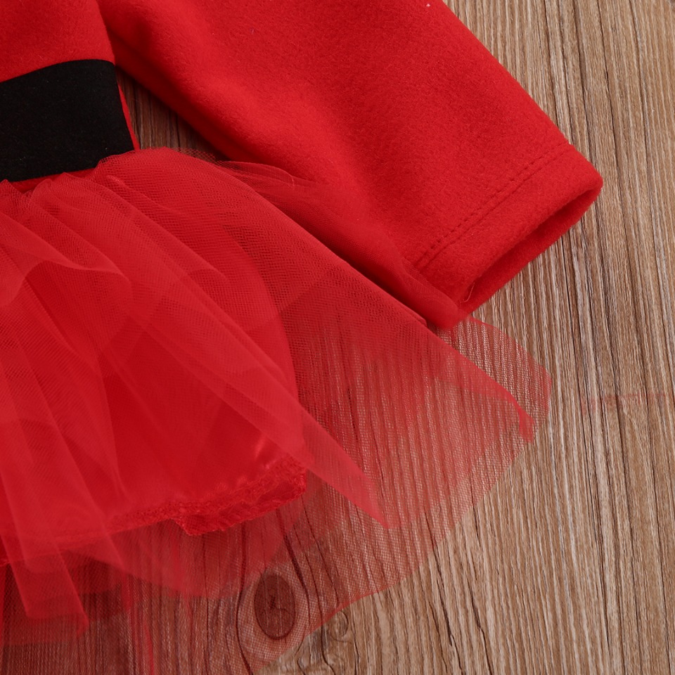 Kleid Prinzessin Baby Weihnachten mit Tutu