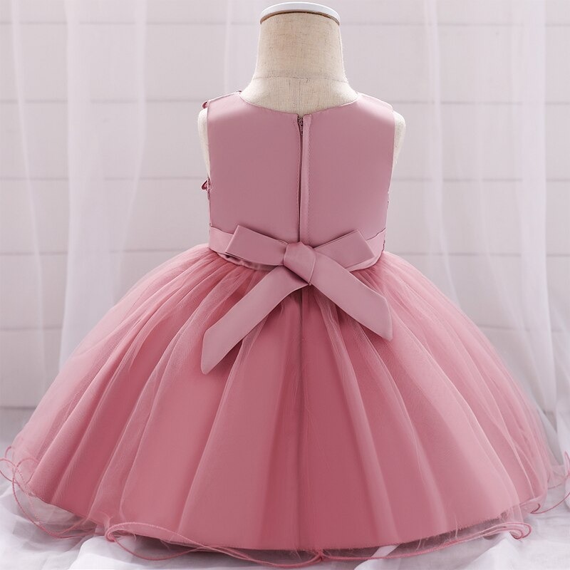 Kleid Prinzessin Baby Fuchsia Schmetterling