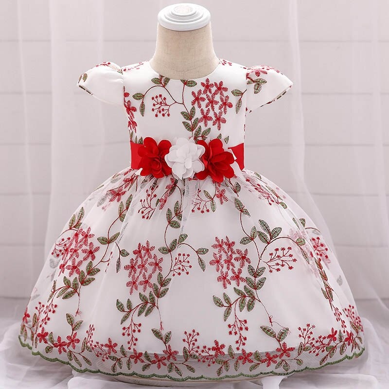 Kleid Prinzessin Baby Erstes Blümchen