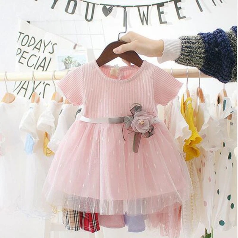 Kleid Prinzessin Baby Rosa mit Tutu