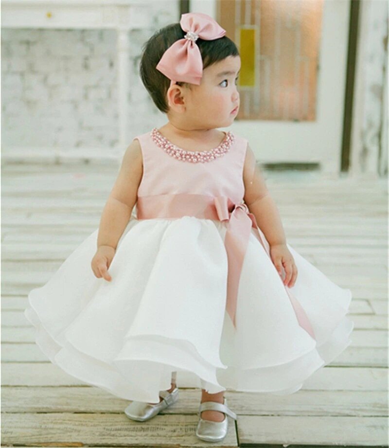 Kleid Prinzessin Baby Rosa