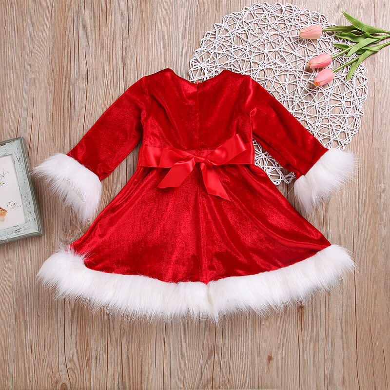 Weihnachts-Prinzessin-Kleid für Mädchen und Babys