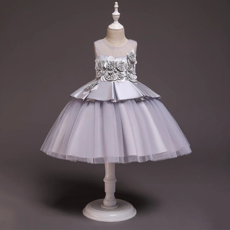 Kleid für Mädchen Prinzessin Brautjungfer