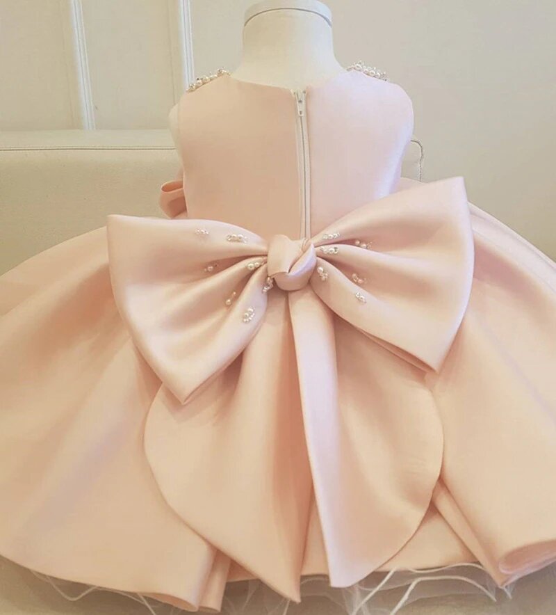 Prinzessinenkleid aus Satin für Mädchen und Babys