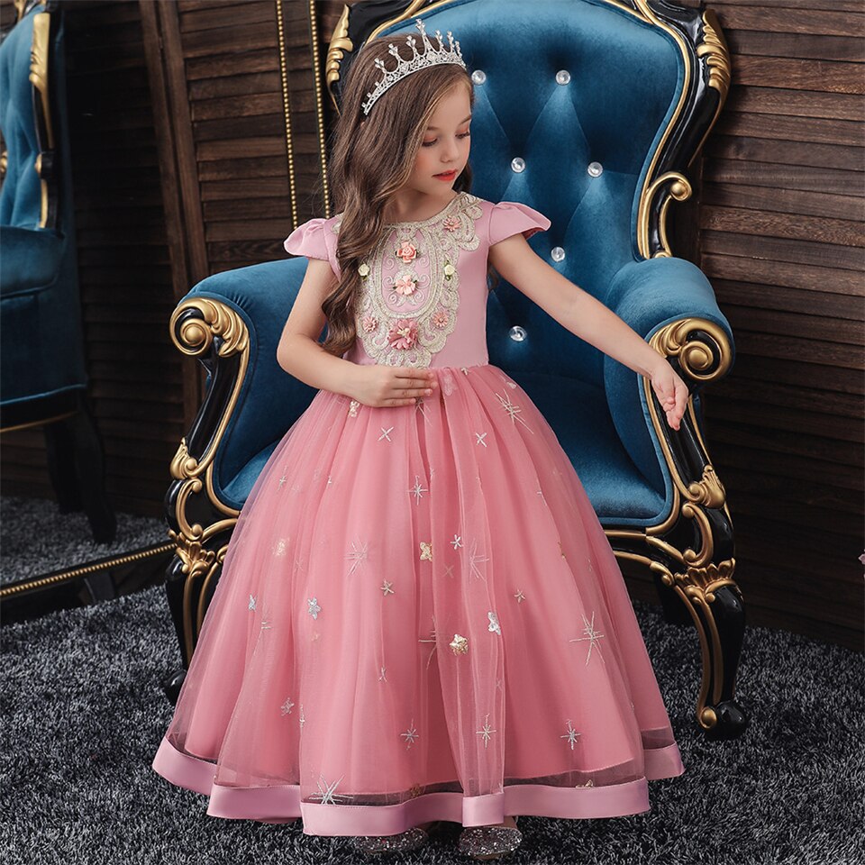 Kleid Prinzessin Regenbogen Schmetterling