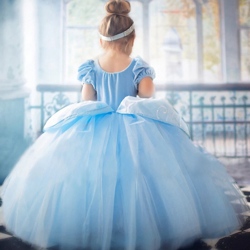 Kleid Prinzessin Mädchen Cinderella