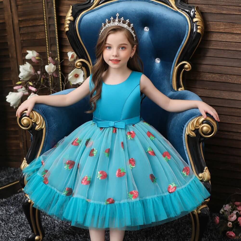 Kleid Prinzessin Erdbeere Winterlich