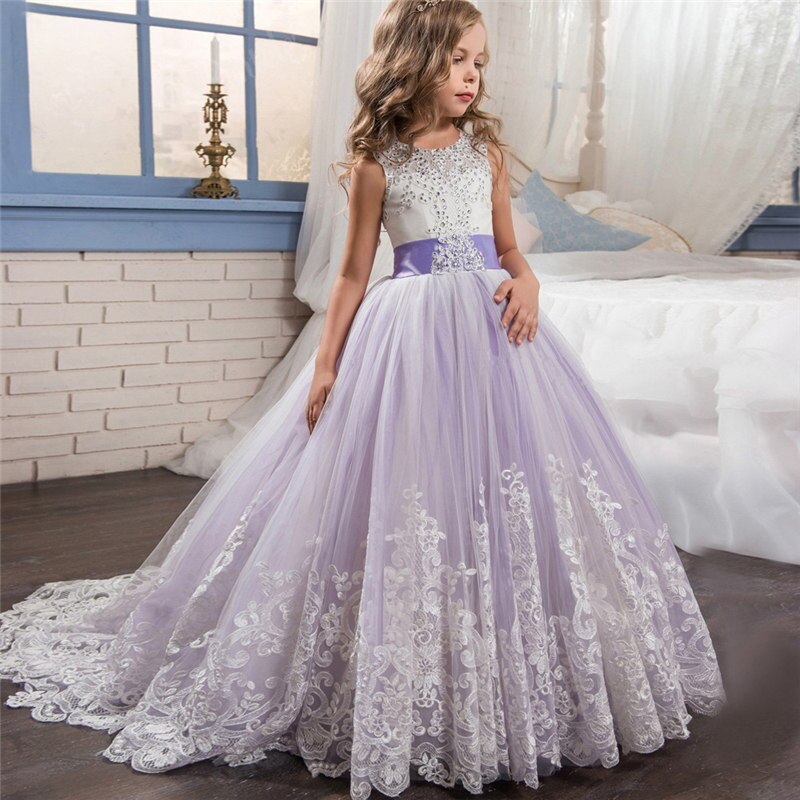 Kleid Prinzessin Mauve für Mädchen