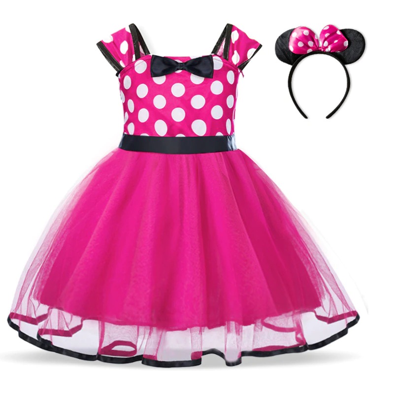 Prinzessin-Minnie-Kleid für Babys