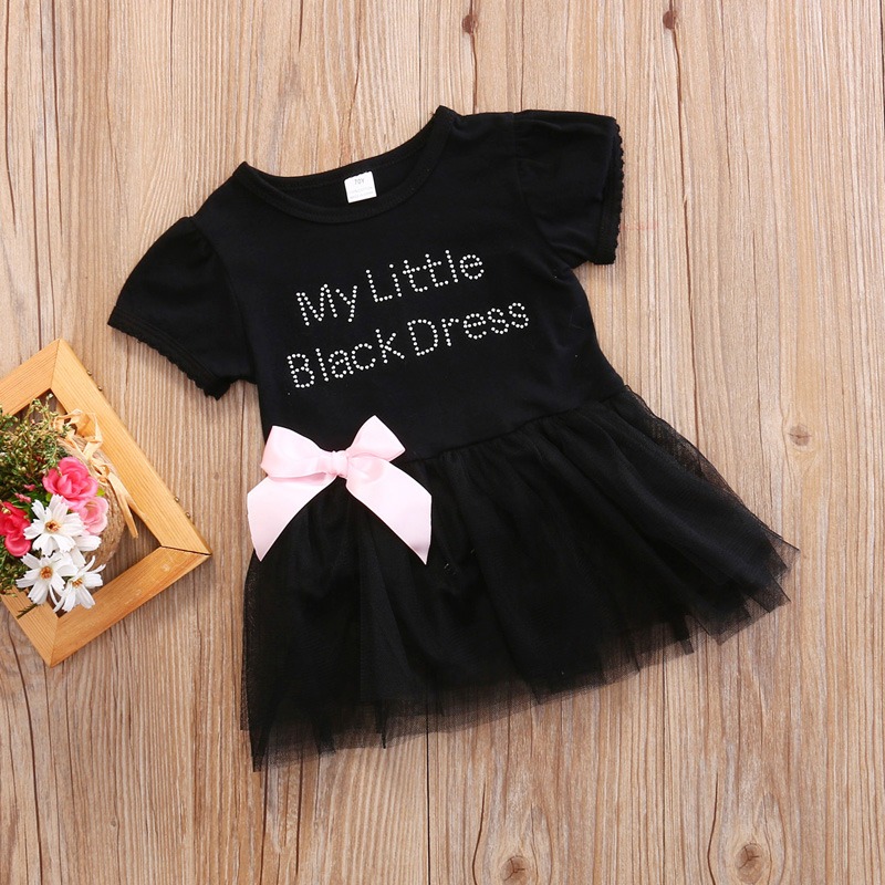 Kleid Prinzessin Schwarz für Babys