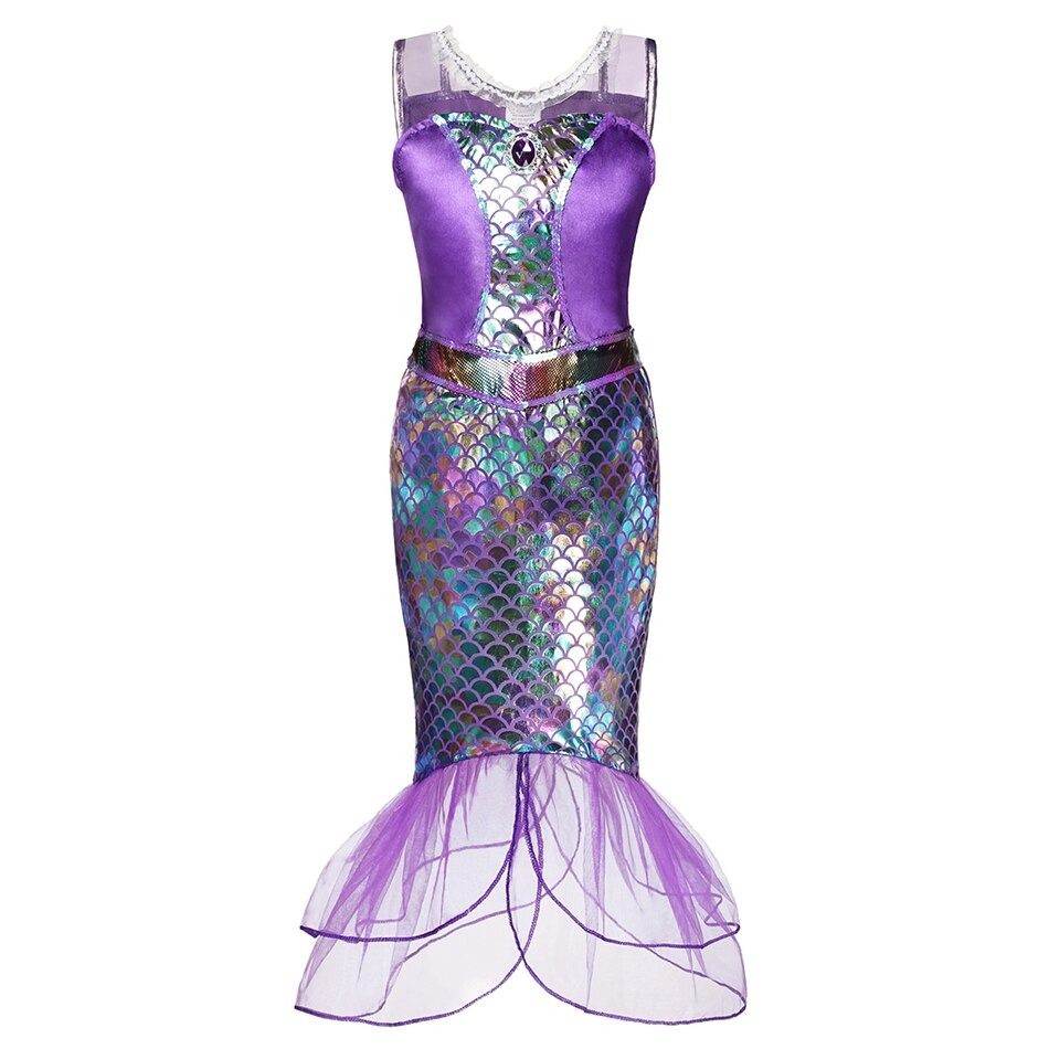 Kleid Prinzessin Kleine Meerjungfrau Ariel