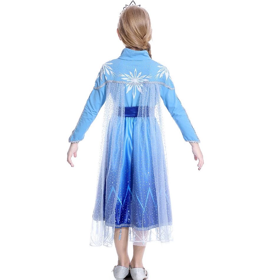 Kleid Prinzessin Schneekönigin Elsa