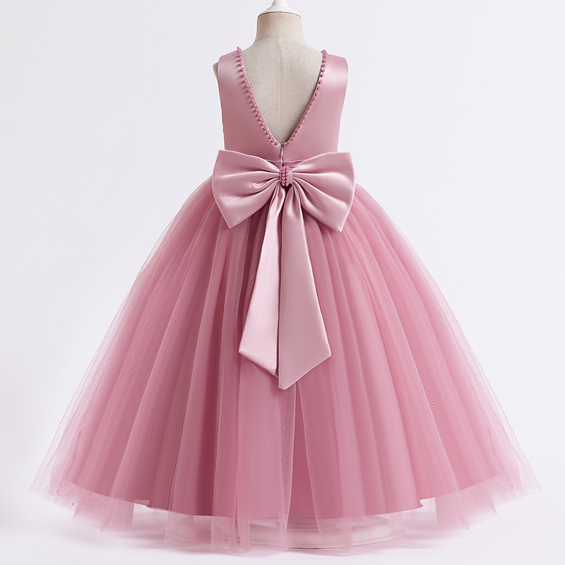 Kleid Prinzessin Rosa Mit Perlen