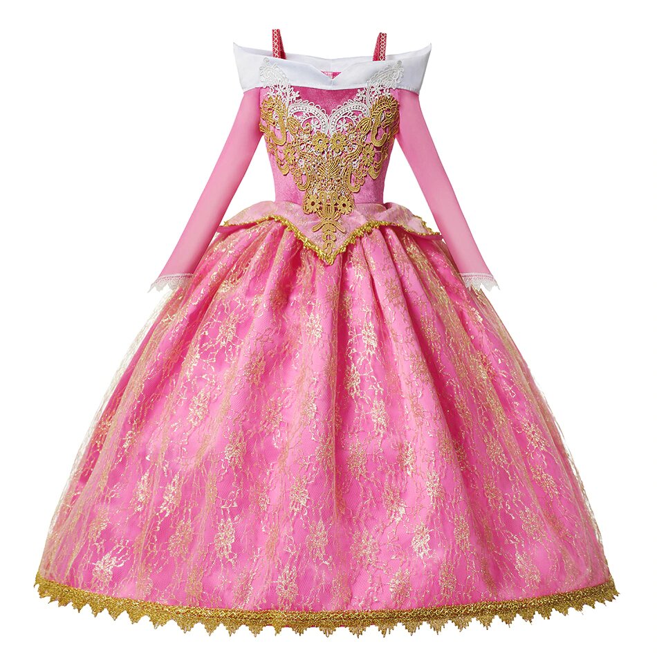 Kleid Prinzessin Royale Rosa für Mädchen