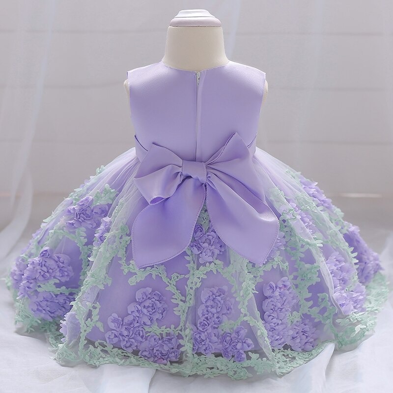 Prinzessin Lila Kleid für Babys