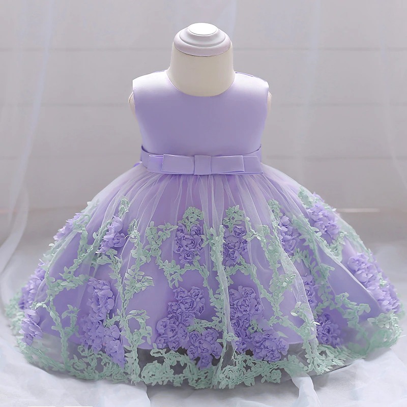 Prinzessin Lila Kleid für Babys