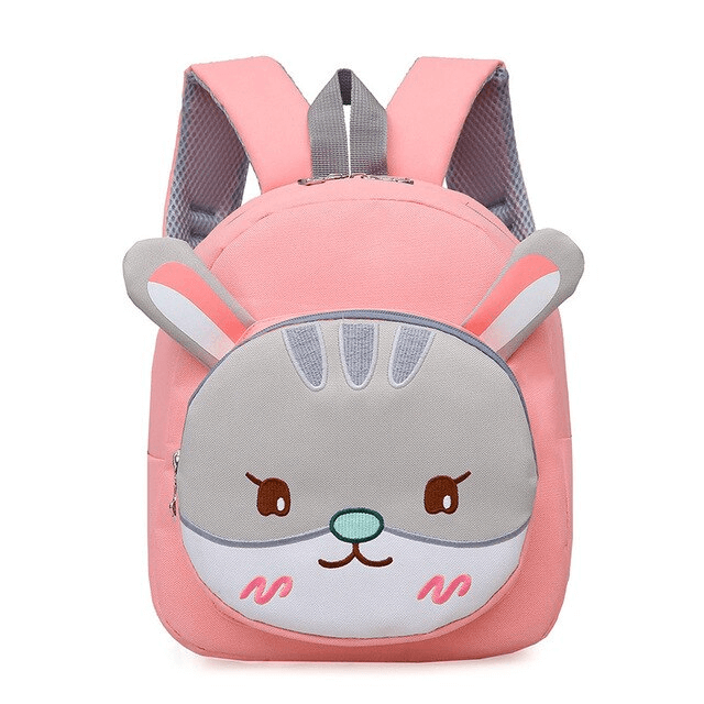 Rucksack für Mädchen Rabbit Pink