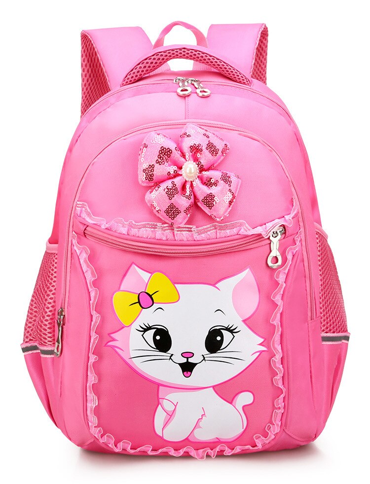 Rucksack Prinzessin Katze Rosa