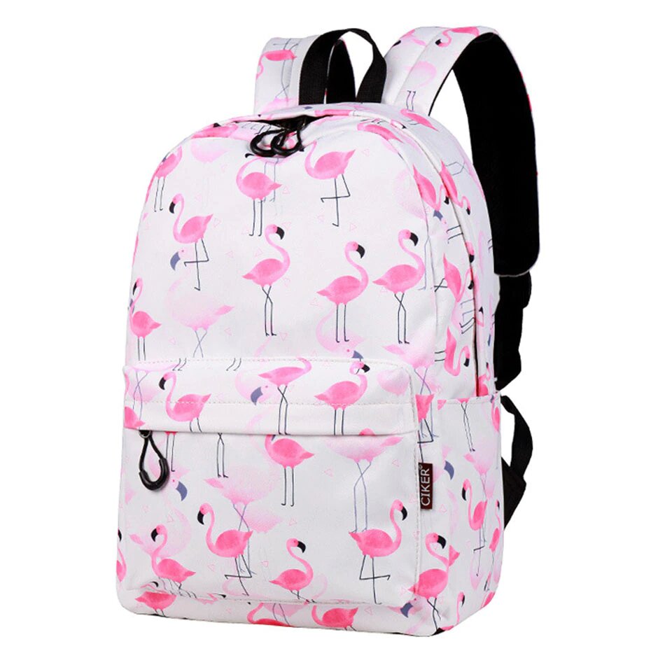 Rucksack Prinzessin Rosa Flamingo