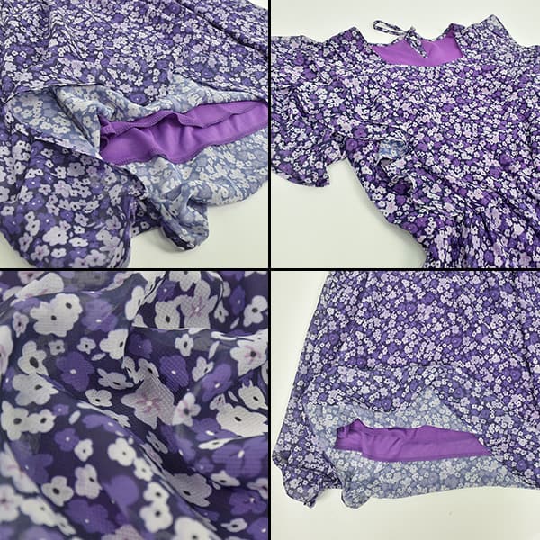 Lilac kukka mekko