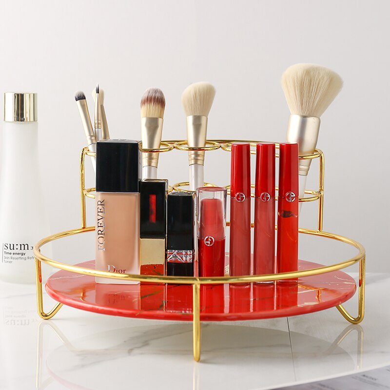 Scandinavian Marble Make-up Organiser