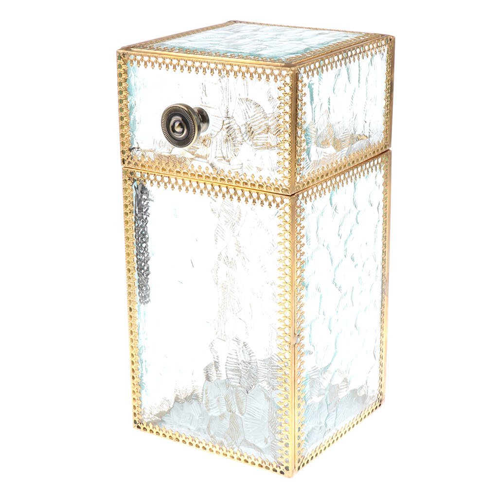 Transparent sminkburk