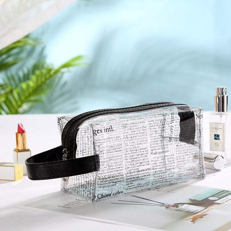 Transparent sminkväska