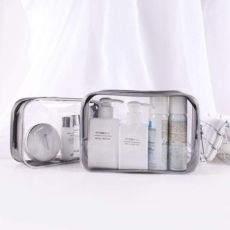 Transparent necessär