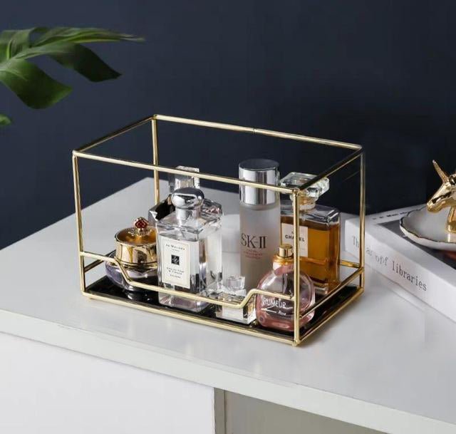 Golden Make-up Organiser