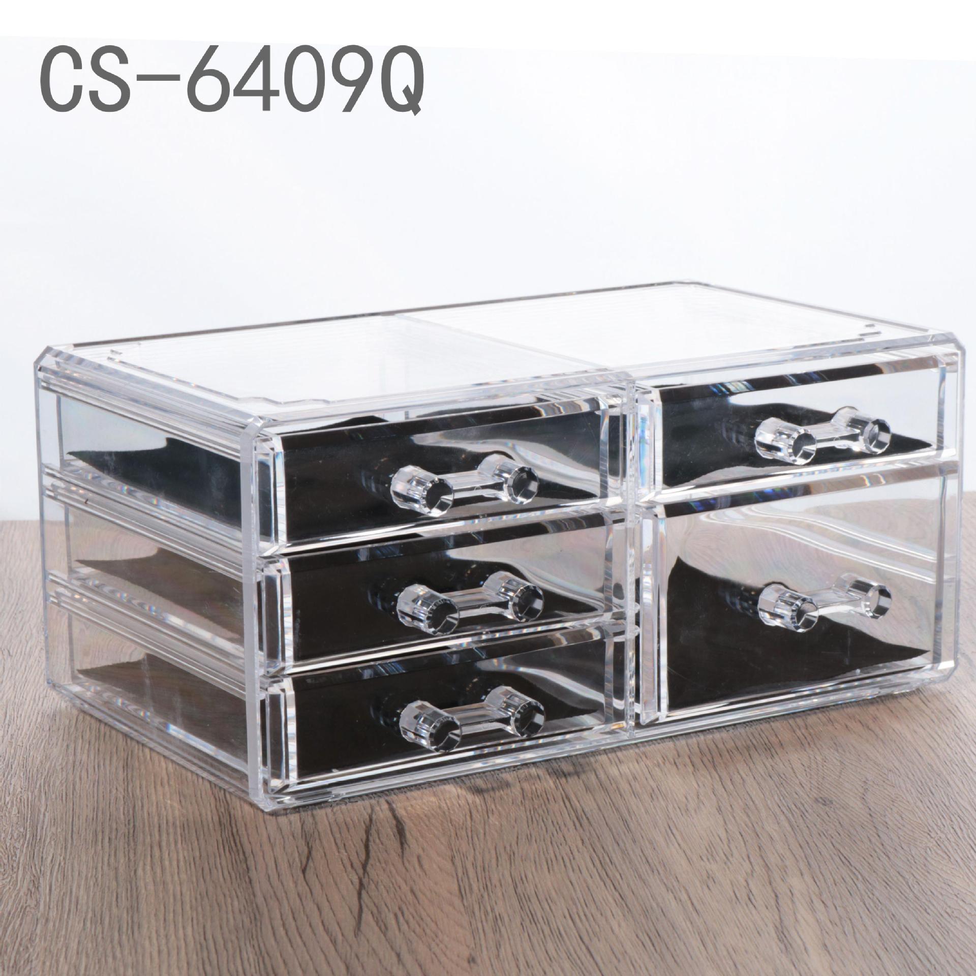Transparent make-up-organisatör