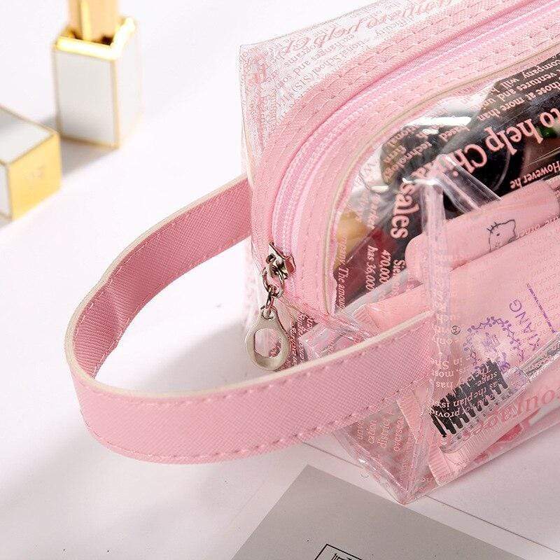 Transparent sminkväska